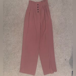 Women’s paper bag waist dress pants, AS